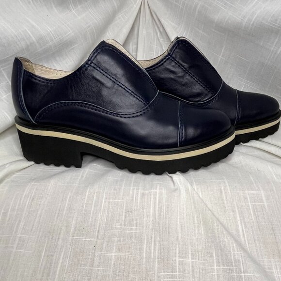 ALL BLACK Brand NWOT Cowman Lugg 23 Loafers Size 38.5 - Picture 2 of 12